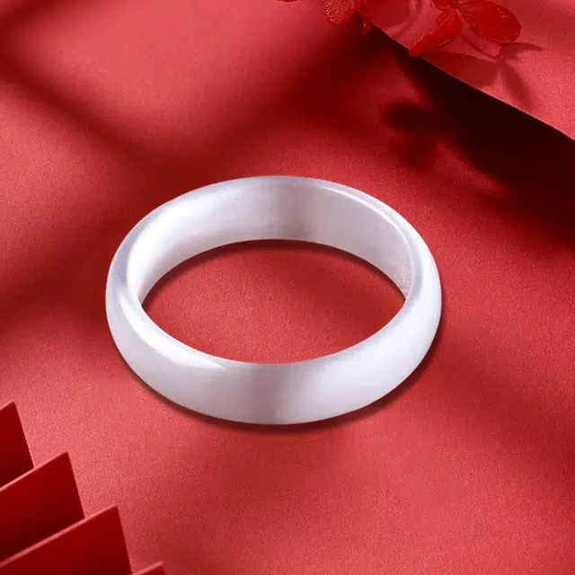 鸳鸯金楼 复古国潮系列 温婉气质 古风细圆条汉服旗袍 猫眼石 手镯 女款 闺蜜送礼