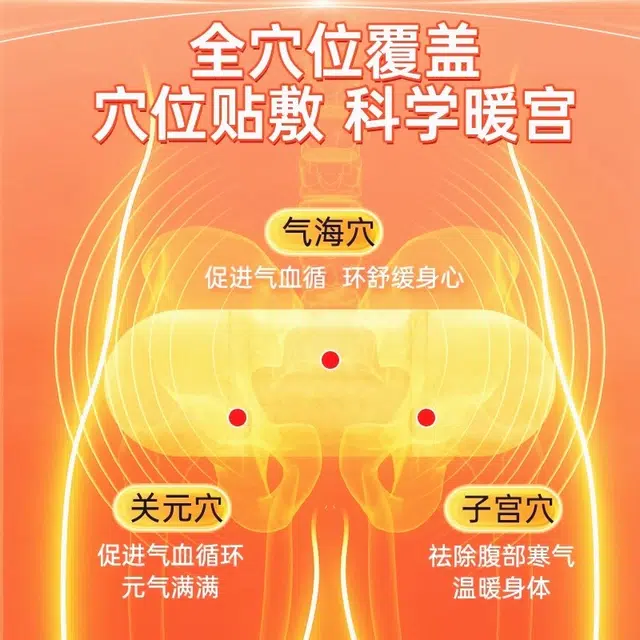 九芝堂 益母草艾草暖宫热敷艾灸贴 全身发热