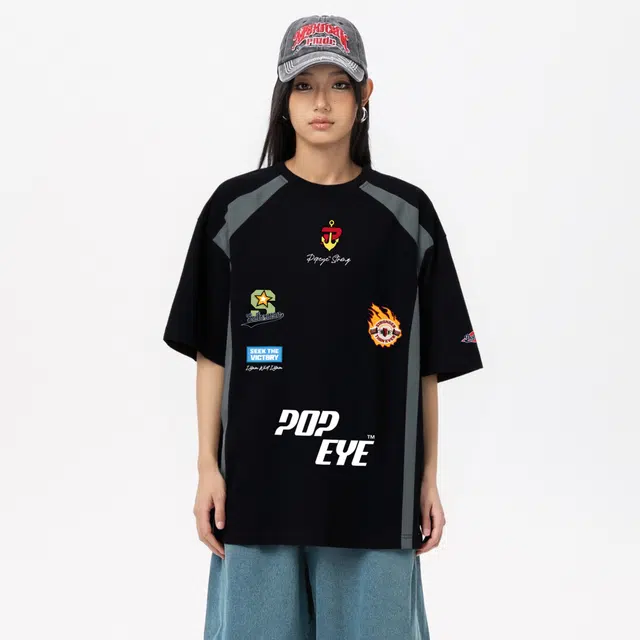 POPEYE oversizeLogoT