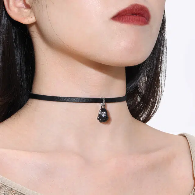 PEACE CAT choker