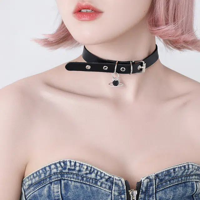 PEACE CAT choker