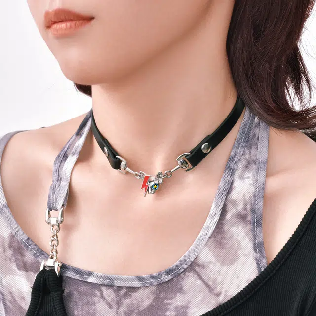 PEACE CAT choker