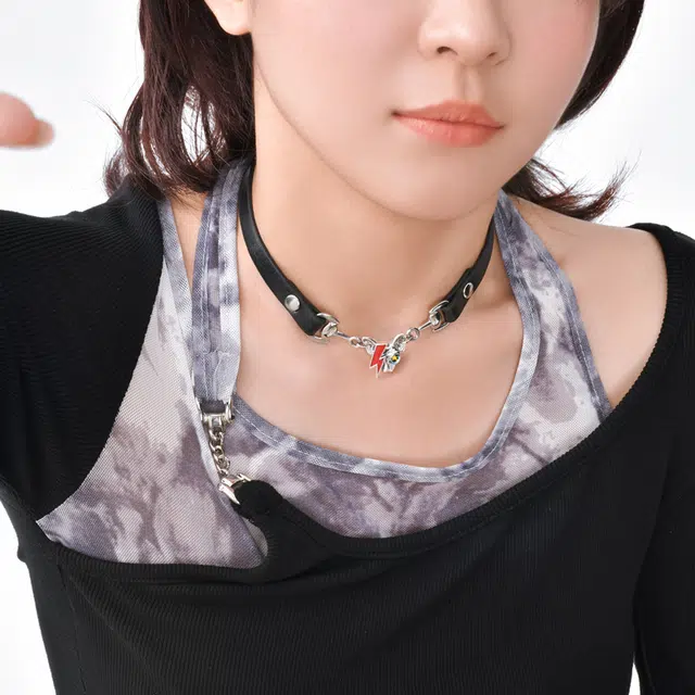 PEACE CAT choker