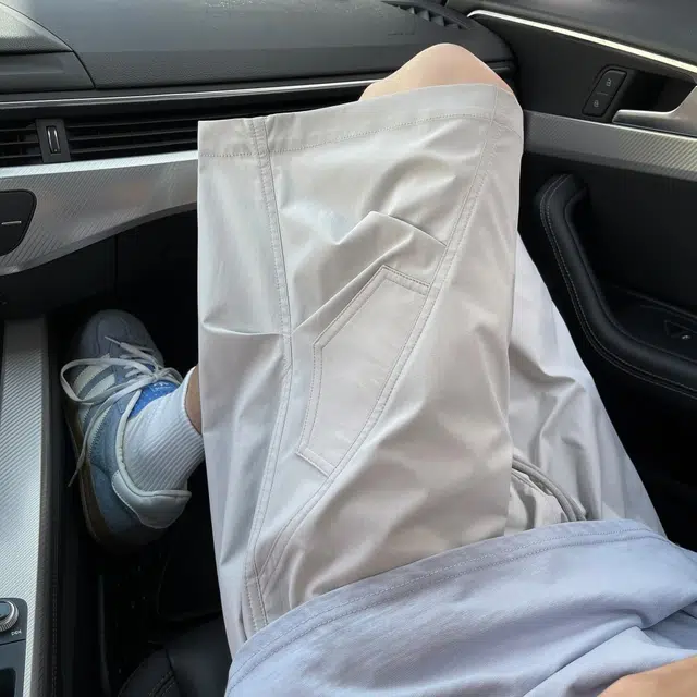 捷帕 时尚港风冰丝凉感薄款五分裤美式潮牌户外运动工装伞兵裤纯色百搭系带休闲短裤 男女同款