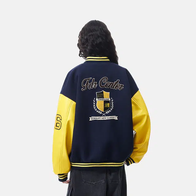 FDR Retro Badge Varsity Jacket