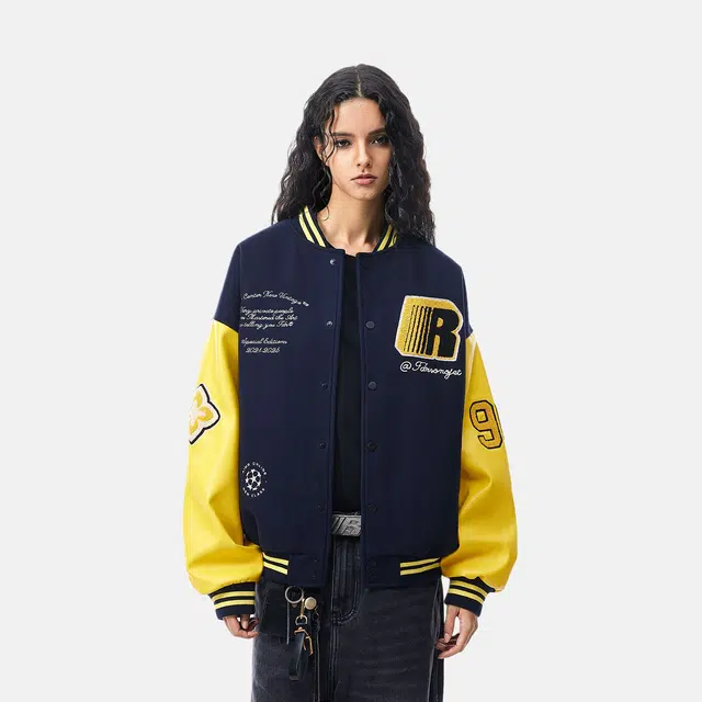 FDR Retro Badge Varsity Jacket