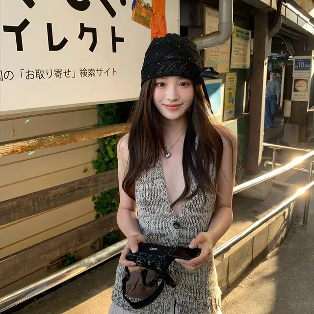 艾佳微 时尚设计轻奢高级感 腈纶 帽子 女款
