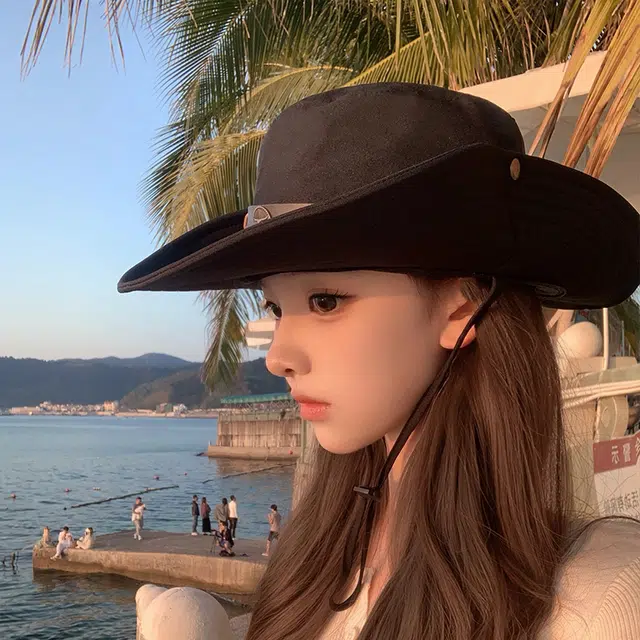 艾佳微 美式复古户外徒步露营登山帽透气旅游登山潮 棉 渔夫帽 男女同款情侣款