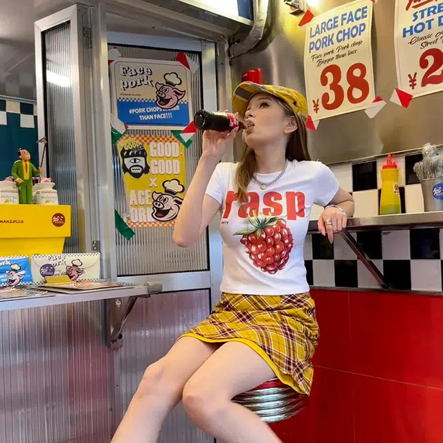艾佳微 英伦风复古格子前进夏季反戴显脸小大头围多巴胺鸭舌 棉 贝雷帽 男女同款情侣款