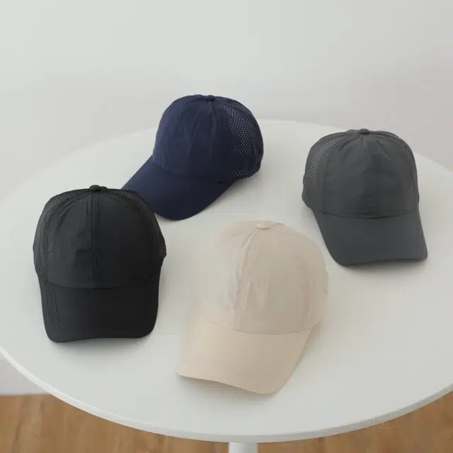 艾佳微 夏季清新纯色速干透气简约户外出行散步游玩百搭时尚 涤纶 鸭舌帽 男女同款情侣款