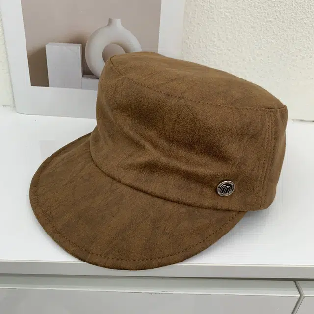 艾佳微 美拉德皮质马术帽气质报童帽素颜可戴显脸小 涤纶 贝雷帽 男女同款情侣款