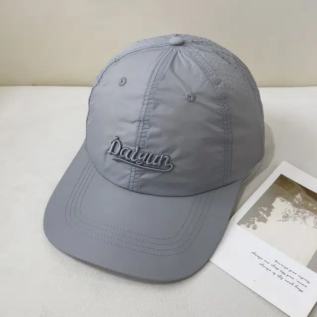 艾佳微 韩版速干透气字母刺绣户外运动 锦纶 棒球帽 男女同款情侣款