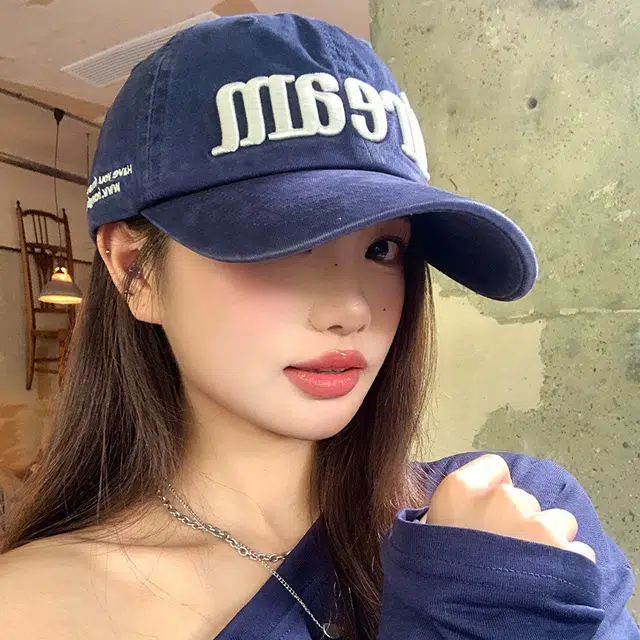 艾佳微 美式街头刺绣字母棒球帽加大加深宽帽檐大头围显脸小高级感 棉 鸭舌帽 男女同款情侣款