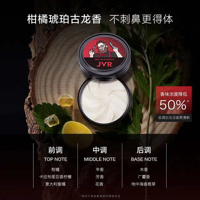 杰威尔 速干定型喷雾发泥发胶套装 持久自然立体造型