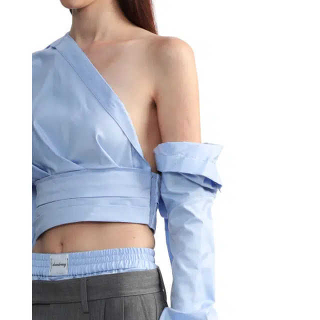 Alexander Wang Asymmetric Shoulder Shirt