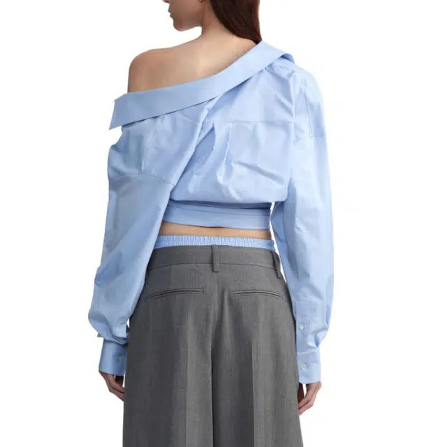 Alexander Wang Asymmetric Shoulder Shirt