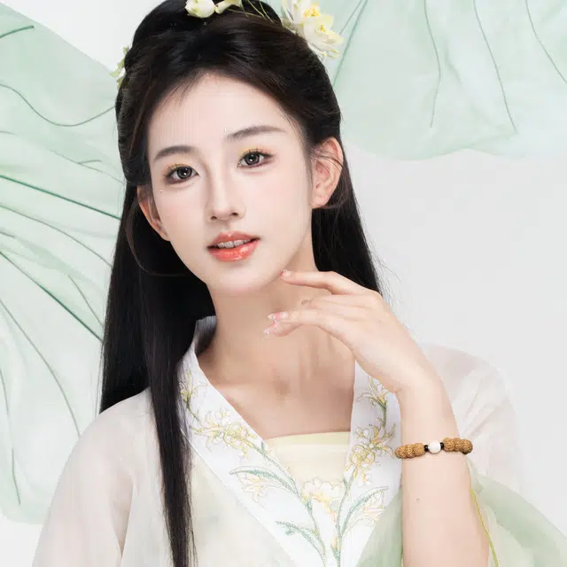老银坊 国风平安纳福文玩盘串 佛系静心如意顺遂盘玩 好运 金刚菩提 手串 男女同款情侣款