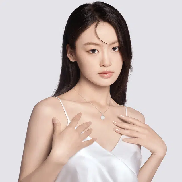 老银坊 白月光 锁骨链 韩系 优雅森系小清新时尚精致高级感 小众轻奢设计通勤  不撞款颈链 玉髓 项链 女款