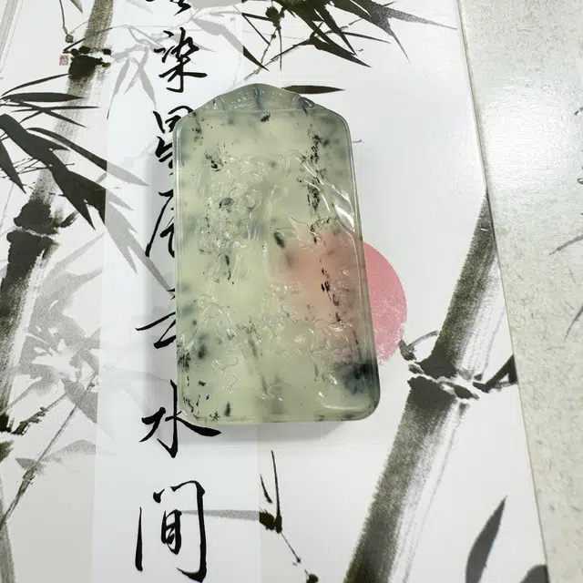 唐之饰 马到成功安康牌 事业有成 平安喜乐 国潮招财转运毛衣链 生肖马新中式国风简约大气 岫玉（蛇纹石玉） 项链 男女同款情侣款