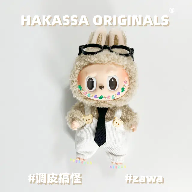 HAKASSA ORIGINALS labubu 3.0DIY lo IP