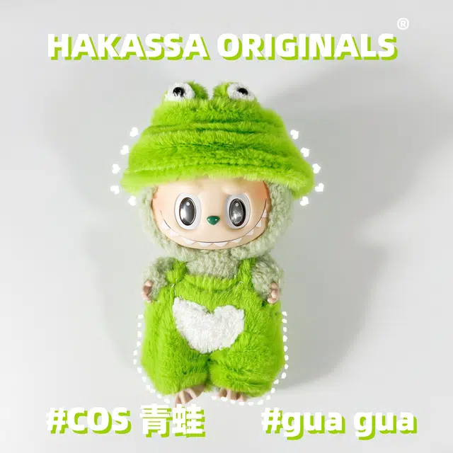 HAKASSA ORIGINALS labubu 3.0DIY lo IP
