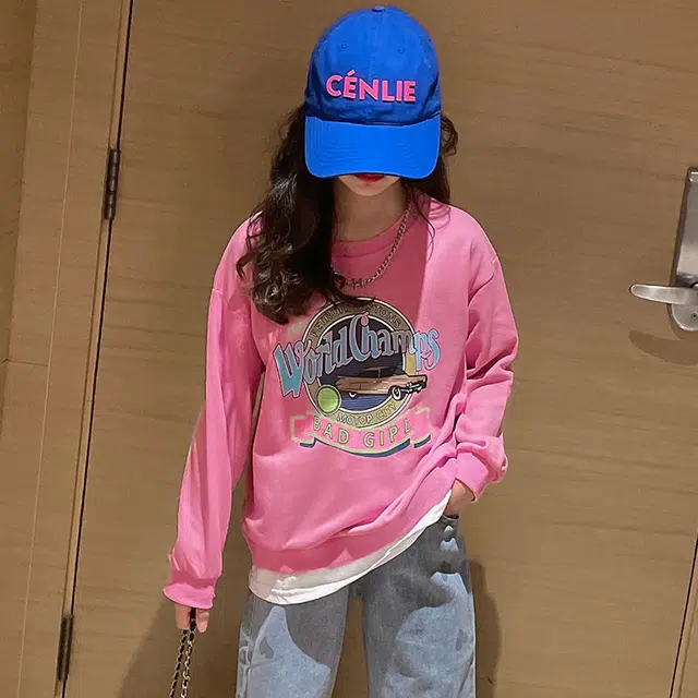 浪莎卫衣 圆领舒适亲肤百搭 粉色 儿童款