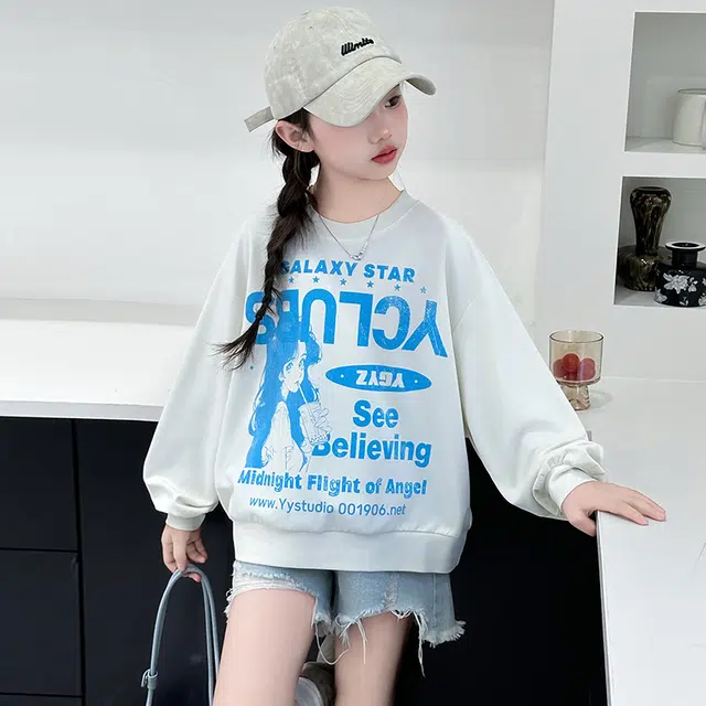 浪莎卫衣 圆领亲肤舒适百搭 儿童款