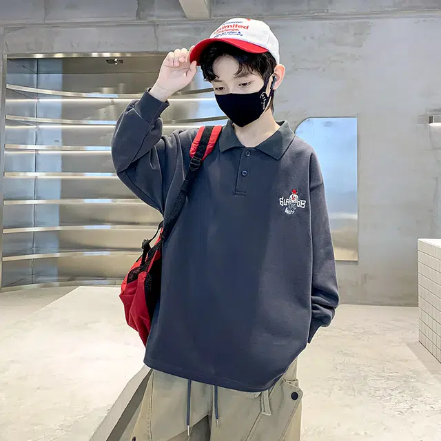 浪莎卫衣 舒适百搭洋气纯色休闲 儿童款