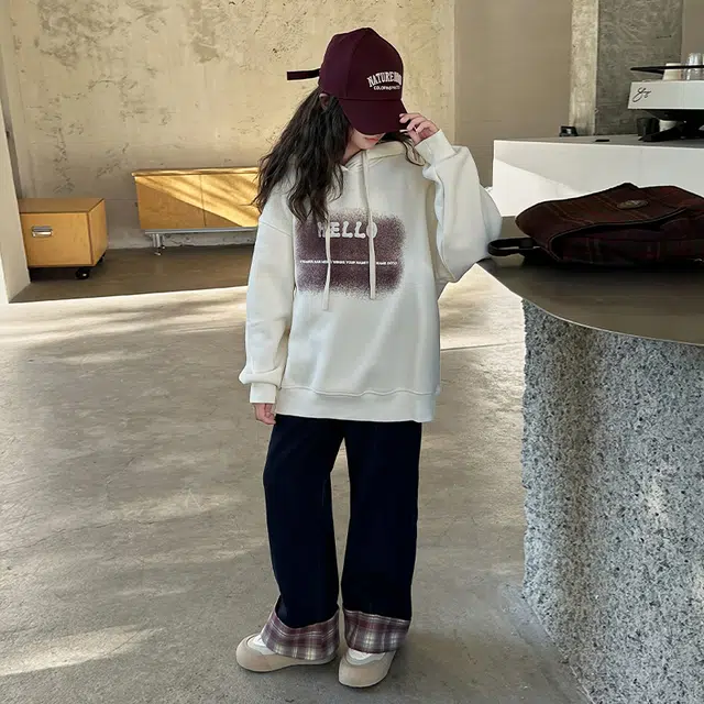 浪莎 舒适亲肤连帽时尚长袖卫衣 青少年