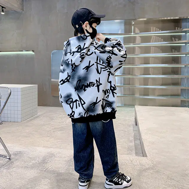 浪莎卫衣 亲肤舒适百搭连帽 儿童款