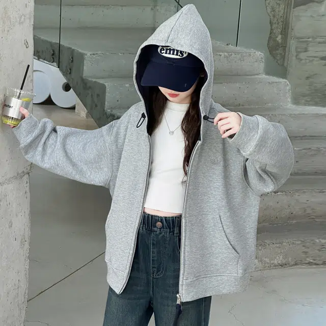 浪莎休闲夹克 春秋 时尚拼色连帽口袋外套 青少年