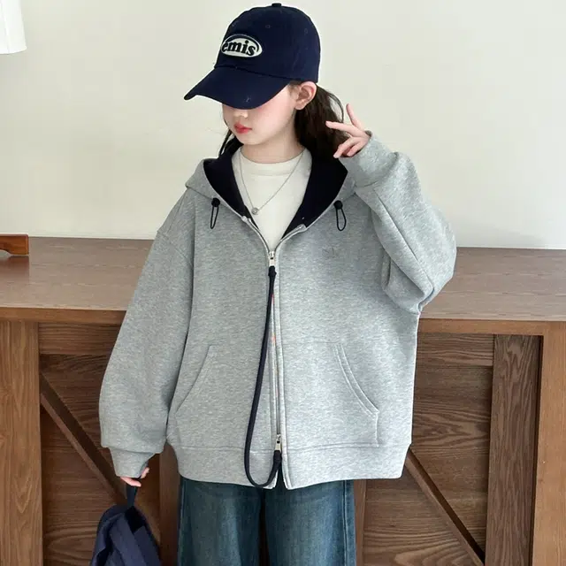 浪莎休闲夹克 春秋 时尚拼色连帽口袋外套 青少年