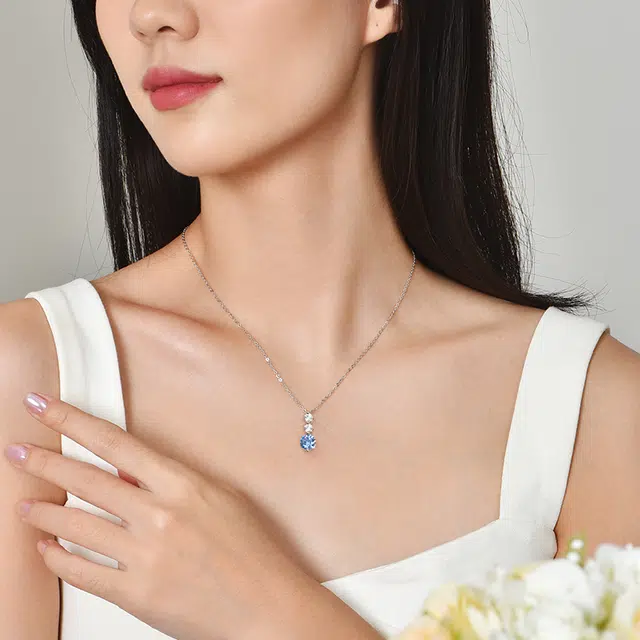 吉智 一生一世 小清新浪漫示爱 项链 女款