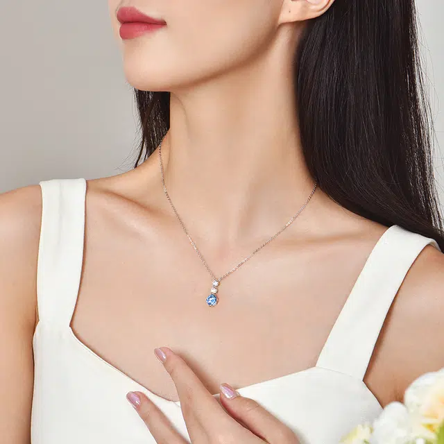 吉智 一生一世 小清新浪漫示爱 项链 女款