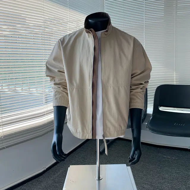 【水洗棉外套裤子一套】布客行 假两件翻领美式复古高街上衣夹克直筒做旧微喇基础款松紧腰抽绳纯色牛仔裤休闲运动套装 男女同款