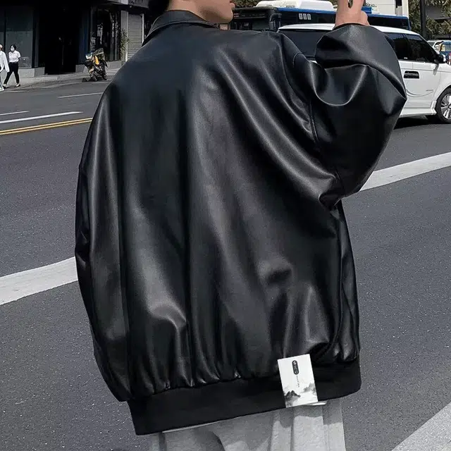 【痞帅个性皮质休拉链外套】布客行 摩登赛博朋克不羁狂野硬朗摇滚叛逆显瘦高级感亲肤柔软顺滑细腻日常出行服短款上衣夹克 男女同款