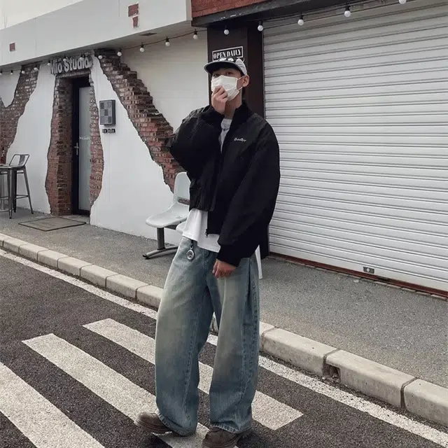 布客行 防风保暖老钱风美式高街立领百搭长袖飞行员高级感通勤短款羽绒服 男女同款