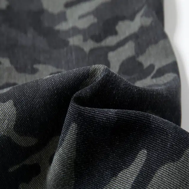 【迷彩军事风免搭配一套】布客行 灯芯绒假两件开衫长袖外套显高瘦国潮复古高街拼接机能柳叶弯刀微喇美式工装抽绳裤子卫衣套装 男女同款