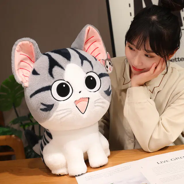 波比熊 起司猫 玩偶 毛绒公仔