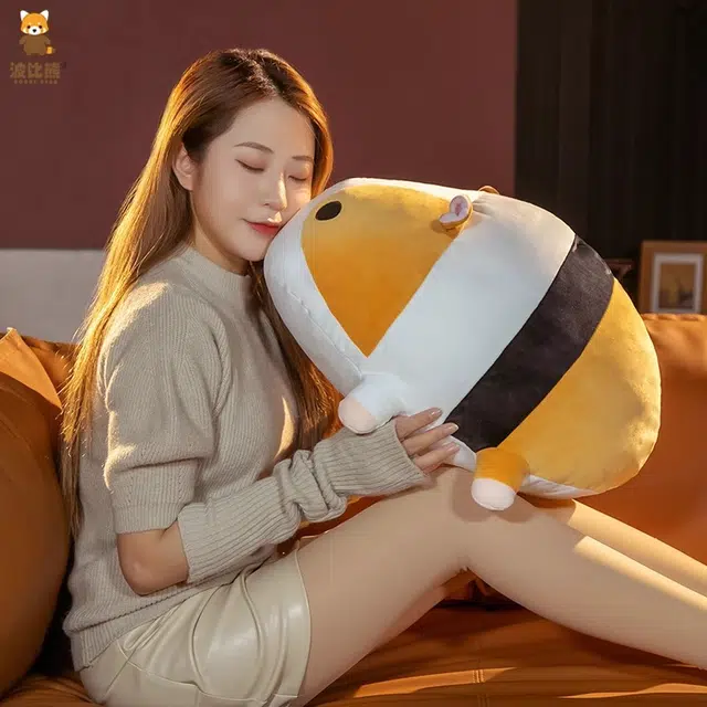 波比熊 软萌可爱 天竺鼠 玩偶 毛绒公仔