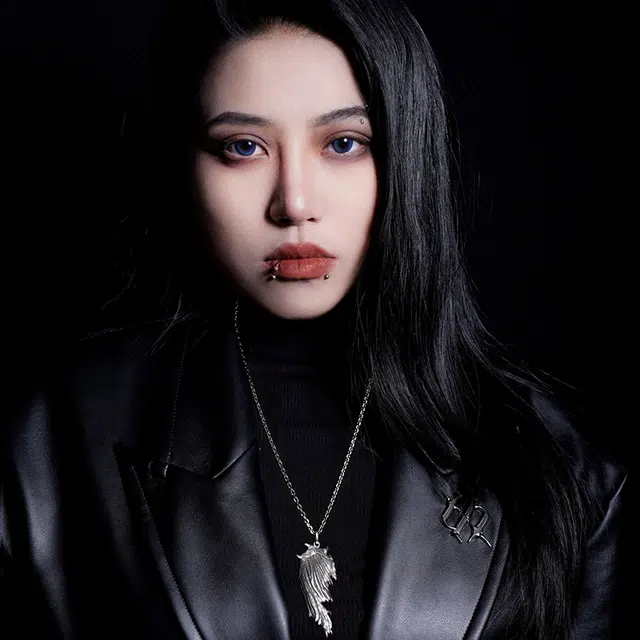 【可定制刻字】 白木黑冰 恶魔之翼 原创小众设计新中式时尚潮流 高级感 银合金 项链 男款 礼盒