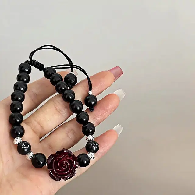 【已过香祝福】 睦珦 诸事顺利 森系转运珠 小众设计可调节手饰 单圈文玩佛珠#好运 黑檀 手串 男女同款情侣款