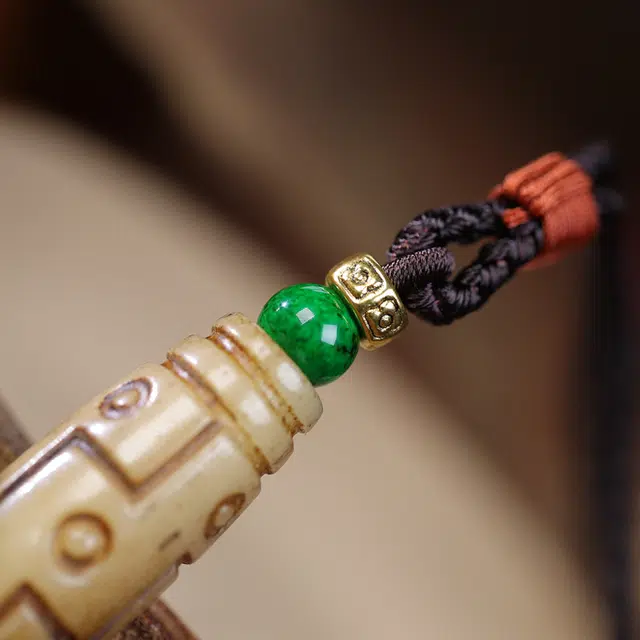 【金山银山全都有】 睦珦 顺风顺水 招财转运 藏式九眼天珠 吉祥平安 百搭佛系 事业运#好运 玛瑙 项链 男女同款情侣款