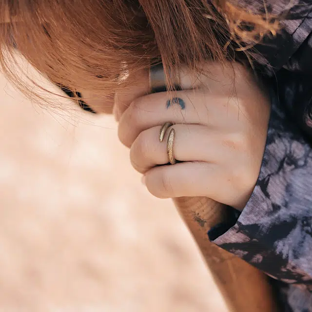 【财源滚滚都有路】 睦珦 福录吉样 极简设计轻奢小众 简约个性高级感满满 #好运 黄铜 戒指 男女同款情侣款
