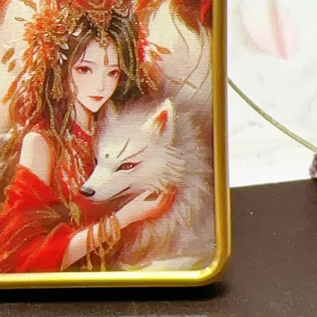 【财源滚滚都有路】 睦珦 锦上添花 佳偶天成 九尾狐唐卡诸事顺利 福禄吉祥月老赐福旺桃花#好运 合金 项链 男女同款情侣款