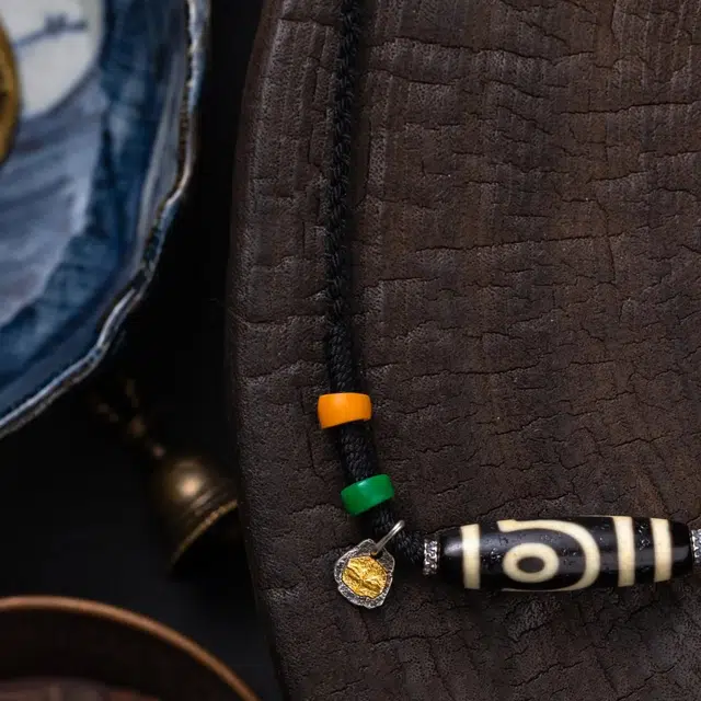 睦珦 藏式民族风 两眼天珠气质古典招财转运纳福 财源广进 福禄吉祥#好运 玛瑙 项链 男女同款情侣款