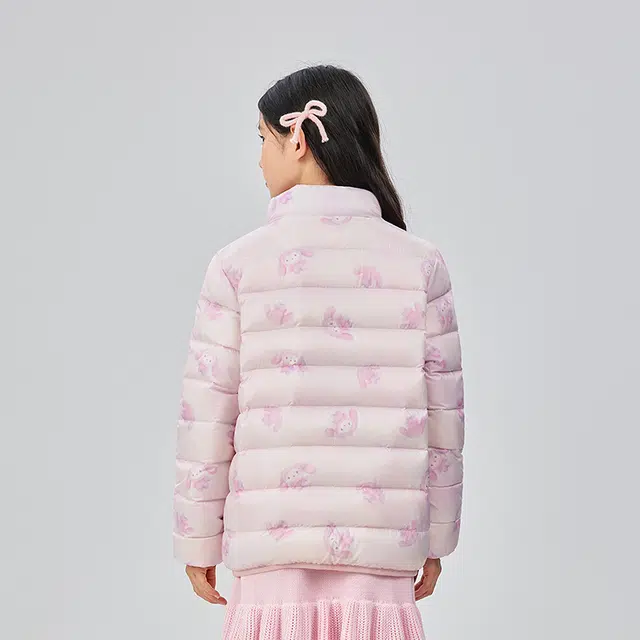 波司登羽绒服 纯色时尚立领拉链舒适长袖 中小童