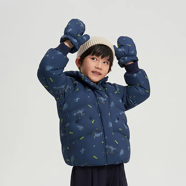 波司登羽绒服 舒适柔软纯色百搭保暖 中小童