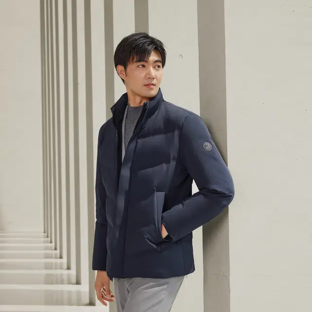 波司登 都市通勤系列 商务绅士加厚羽绒服 男款