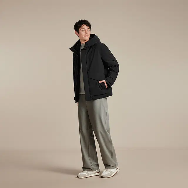 Bosideng 90 Down Lightweight Hooded Jacket